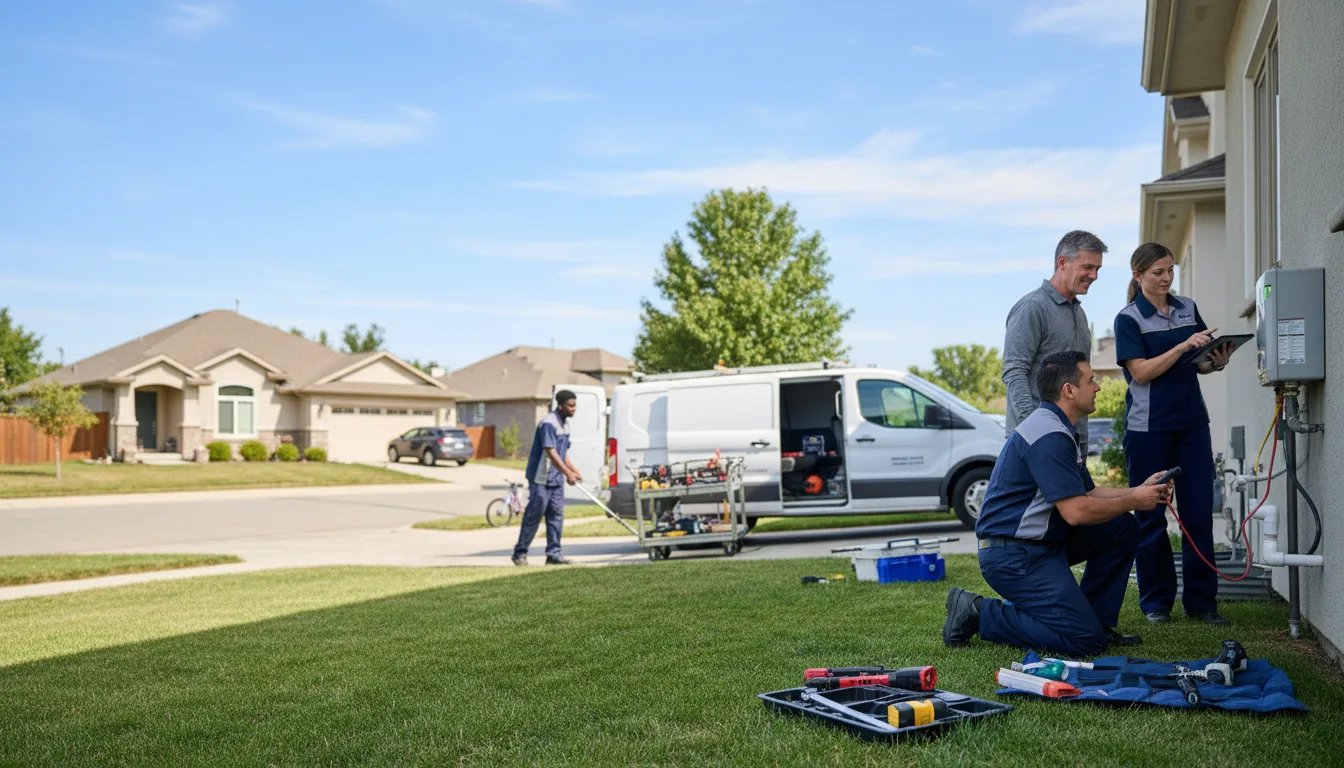 Tankless water heater service in Lakeland, GA